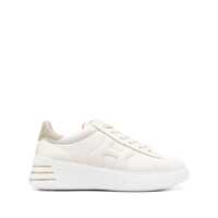 Sneakers Hogan 'Rebel' Calf Leather Sneakers In Ivory Femei