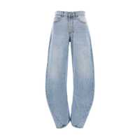 Blugi OFF-WHITE 'Bleach twist banana' jeans Femei