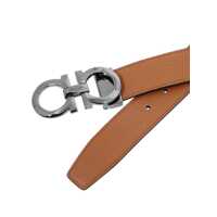Curele Ferragamo pentru Barbati - Curele Ferragamo FERRAGAMO Gancini reversible belt BROWN Barbati (BM 10742167) - B-mall.ro