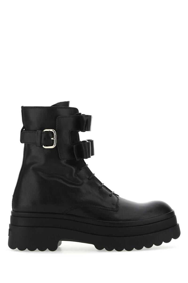 RED VALENTINO RED V BOOTS BLACK