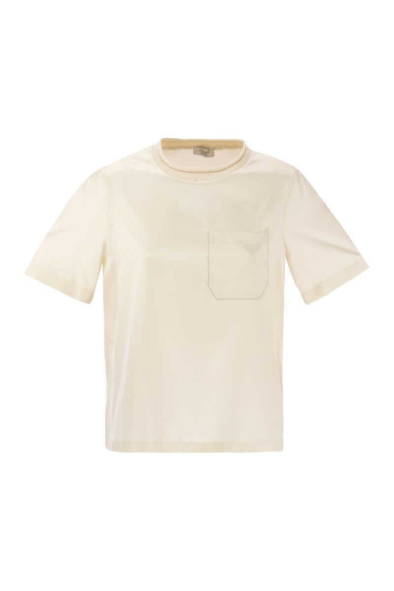 Peserico PESERICO Silk shirt with breast pocket CREAM