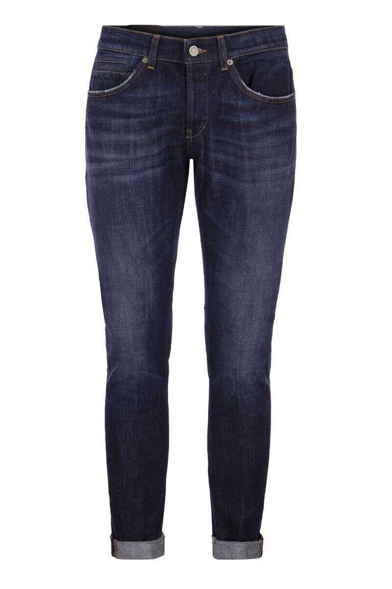 Dondup DONDUP GEORGE - Five Pocket Jeans DARK DENIM