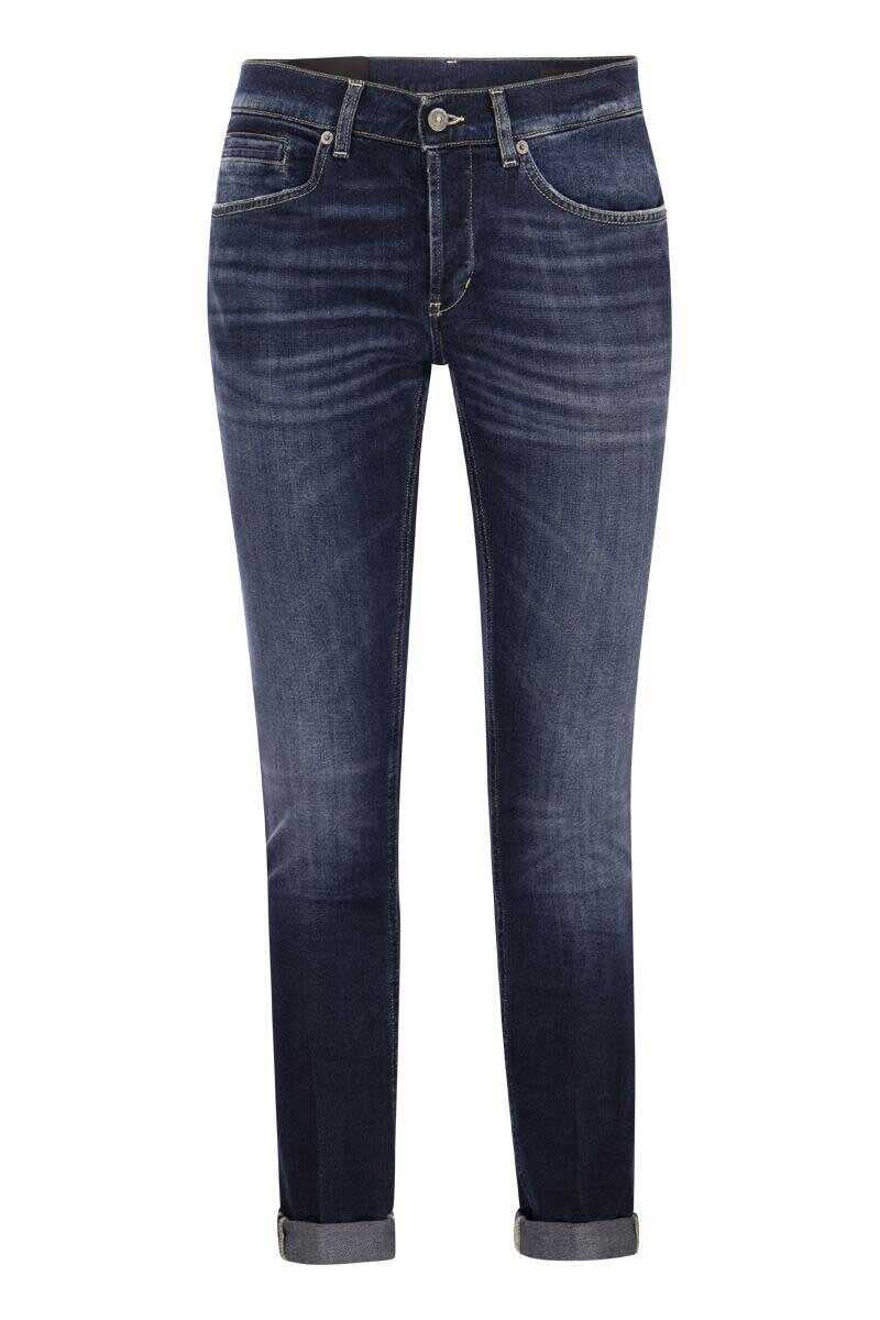 Dondup DONDUP GEORGE - Five Pocket Jeans DARK DENIM