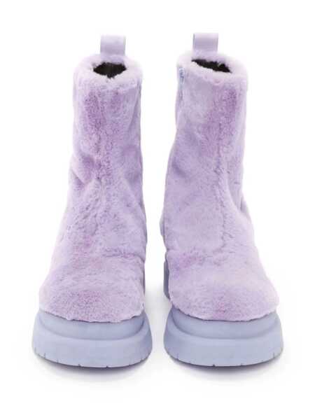 Bocanci JW Anderson JW Anderson Ecofur Ankle Boot Shoes 620 LILAC Femei (BM 10745464) 3