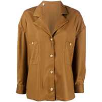 Sacouri Giuliva Heritage Loose Fit Shirt With Blazer Collar And Pocket Clothing Femei