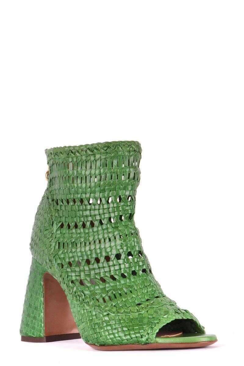 Sandale LAutre Chose LAutre Chose Sandals GREEN Femei (BM 10750894) 2