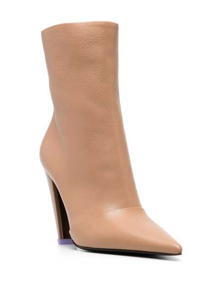Bocanci 3JUIN 3Juin Caramel Leather Deb Boots MULTICOLOR Femei (BM 10751815) 2