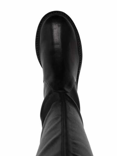 Bocanci Stuart Weitzman Stuart Weitzman Str Nappa Lowland Lift High Boots Shoes Black Femei (BM 10753084) 4
