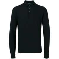 Tricouri Polo Zanone Icecotton Slim Fit L/S Polo W/Buttons Clothing Barbati