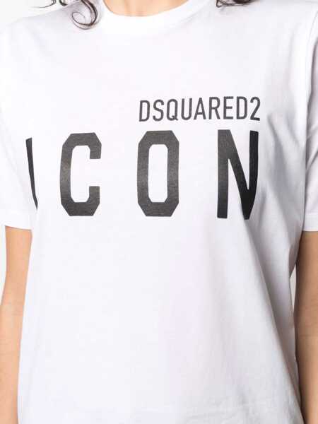Tricouri DSQUARED2 DSQUARED2 T-Shirt WHITE Femei (BM 10759069) 5