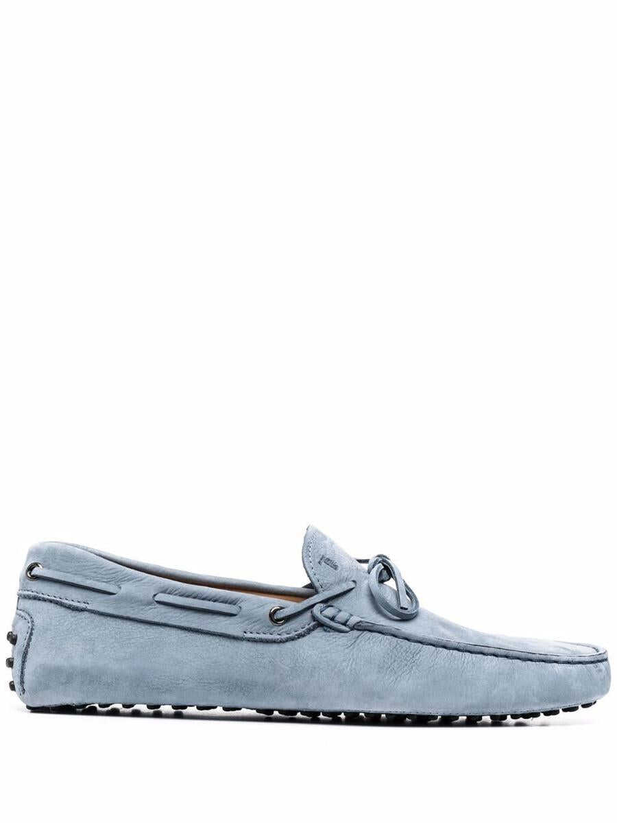 TOD\'S TOD\'S Gommini nubuck driving shoes Clear Blue