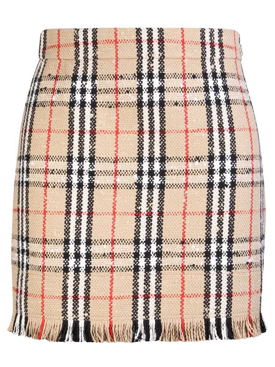 Burberry BURBERRY SKIRTS BEIGE