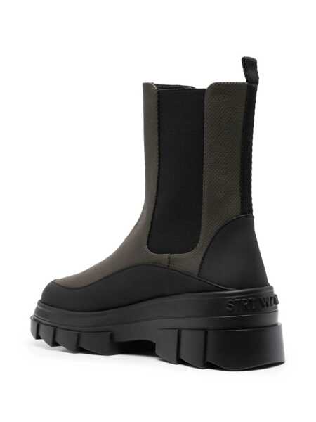 Bocanci Stuart Weitzman Stuart Weitzman Megalift Chelsea Boot Shoes GREEN Femei (BM 10762618) 3