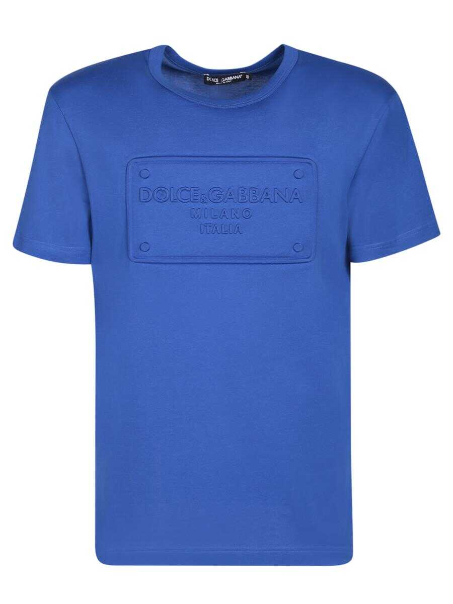 Dolce & Gabbana DOLCE & GABBANA T-SHIRTS Blue