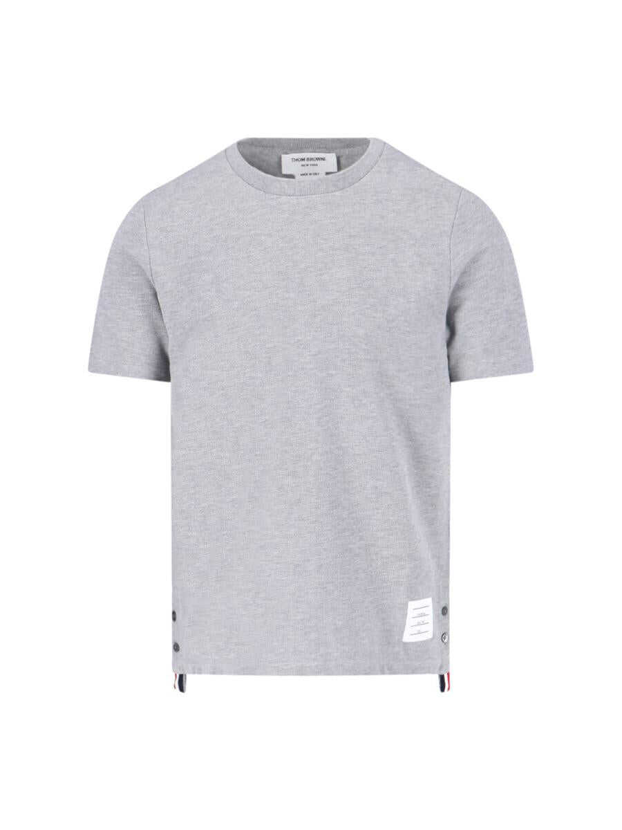 Thom Browne Thom Browne T-shirts and Polos GREY