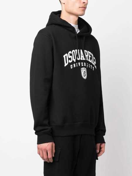 Pulovere DSQUARED2 DSQUARED2 Sweatshirt Black Barbati (BM 10764766) 3