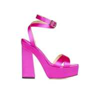 Sandale JIMMY CHOO Gaia 140 satin platform sandals Femei