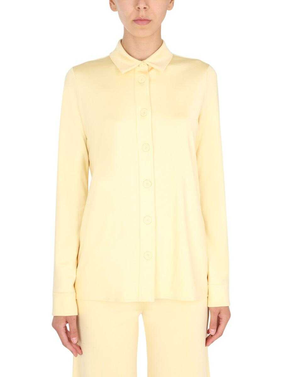 Jil Sander JIL SANDER OVERSZIE FIT SHIRT YELLOW