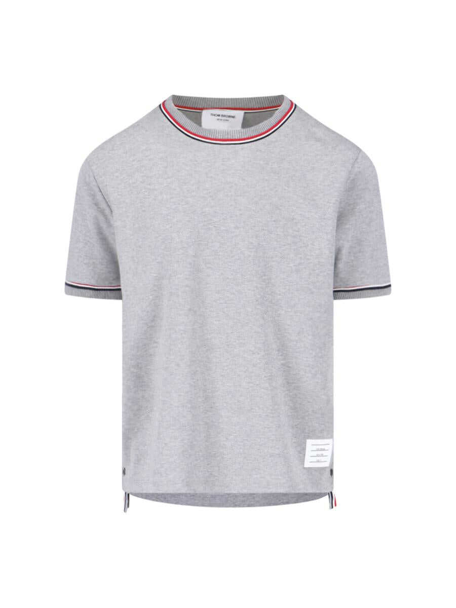 Thom Browne Thom Browne T-shirts and Polos GREY