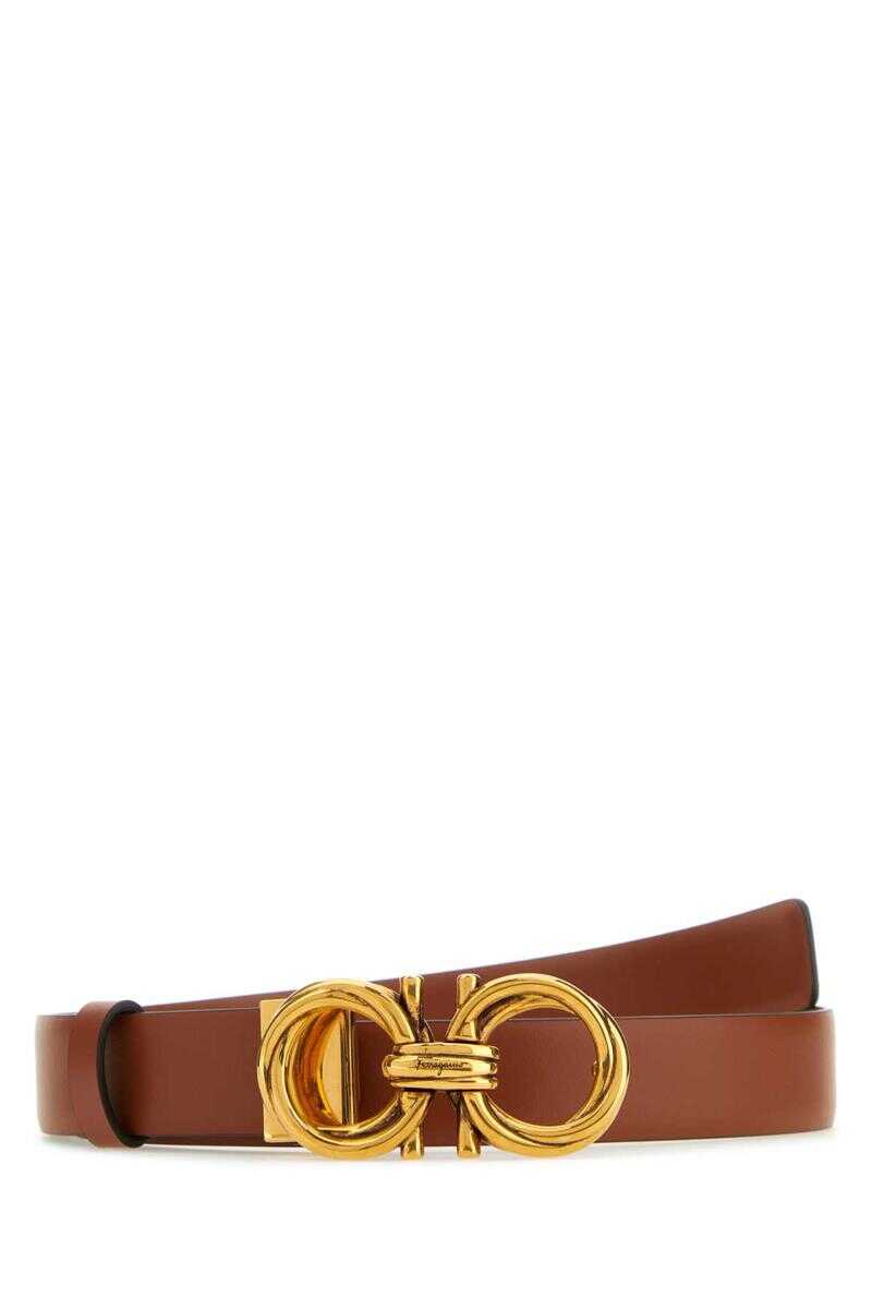 Salvatore Ferragamo SALVATORE FERRAGAMO BELT BROWN