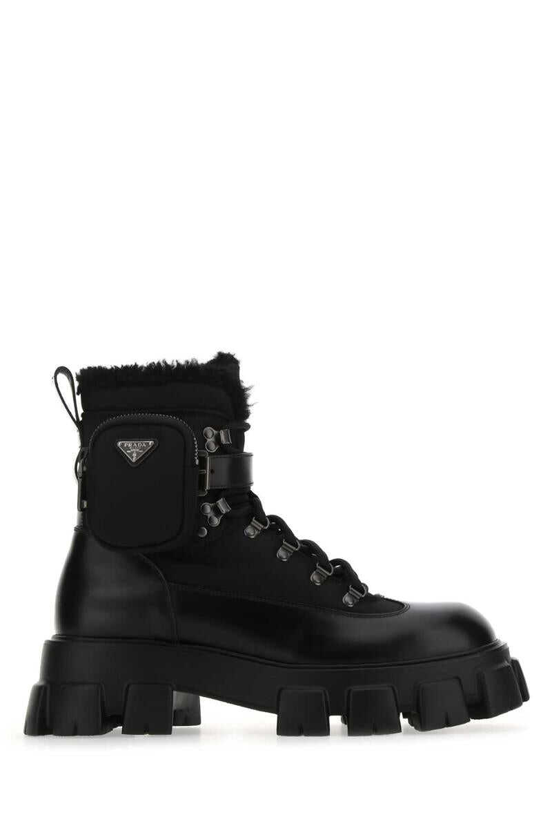 Prada PRADA BOOTS BLACK