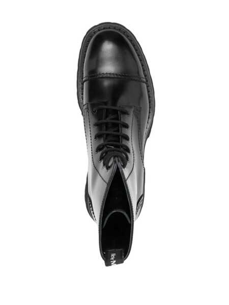 Bocanci Alexander McQueen Alexander McQueen Boots Black Barbati (BM 10773400) 4