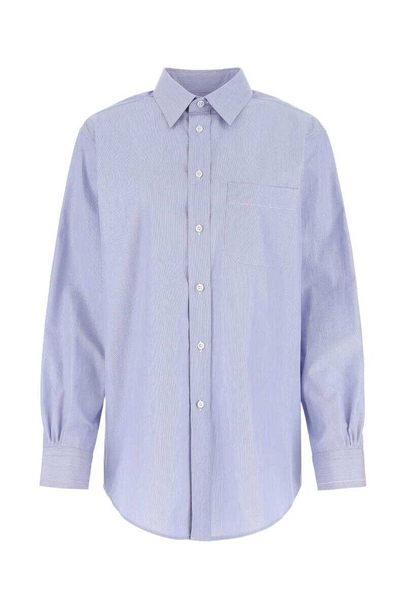 Maison Margiela MAISON MARGIELA SHIRTS BLUE