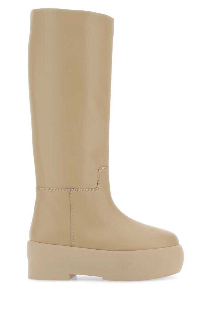 GIA BORGHINI GIA BORGHINI BOOTS BEIGE O TAN