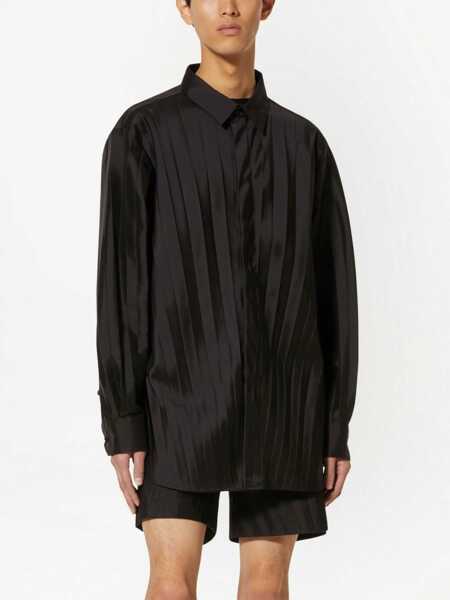 Camasi Valentino Garavani Valentino Garavani Shirts Black Barbati (BM 10782049) 3