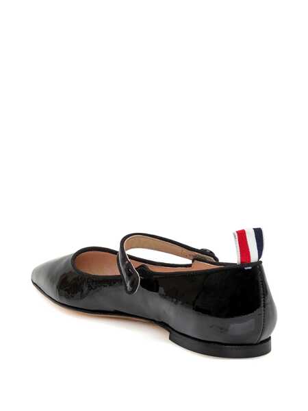 Sandale Thom Browne Thom Browne Pointed Ballerina Black Femei (BM 10783021) 3