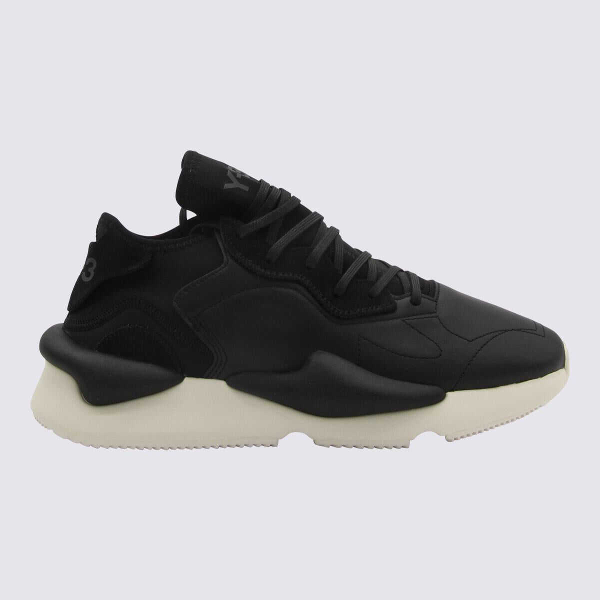 Y-3 Y-3 SNEAKERS black/black/off white