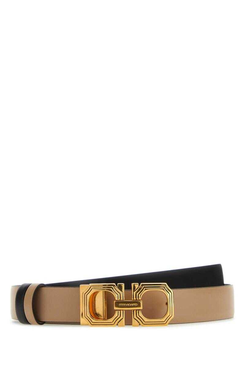 Salvatore Ferragamo SALVATORE FERRAGAMO BELT BEIGE O TAN