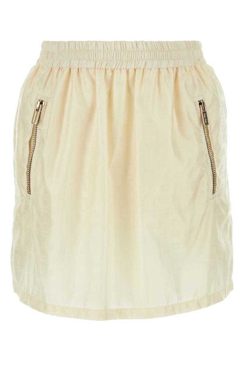 Miu Miu MIU MIU SKIRTS WHITE