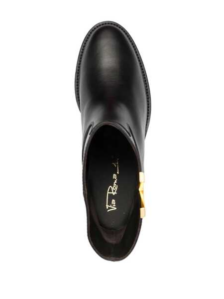 Bocanci Via Roma 15 Via Roma 15 Boots Black Femei (BM 10791205) 4