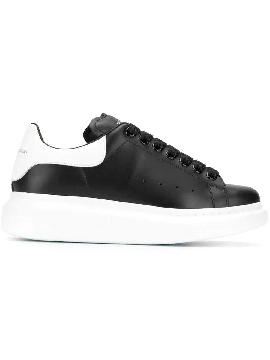 Alexander McQueen ALEXANDER MCQUEEN Oversize Sneakers With White Spoiler And Sole BLACK