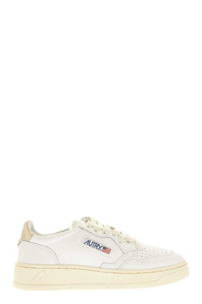 AUTRY "Medalist" sneakers WHITE/GOLD