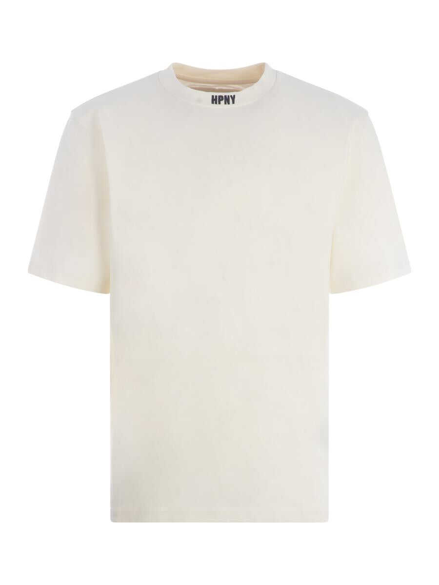 Heron Preston HERON PRESTON HPNY Logo T-Shirt Beige