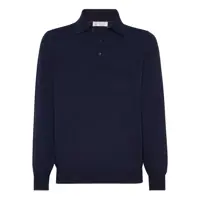 Tricouri Polo Brunello Cucinelli Cashmere Polo Shirt Barbati