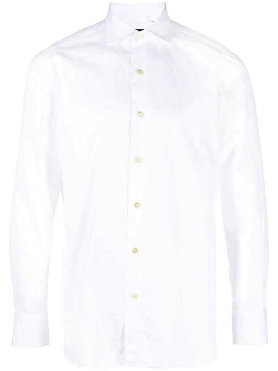 FINAMORE FINAMORE Cotton shirt White