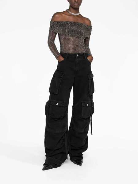 Topuri Self-Portrait Self-Portrait Top Black Femei (BM 10797112) 2