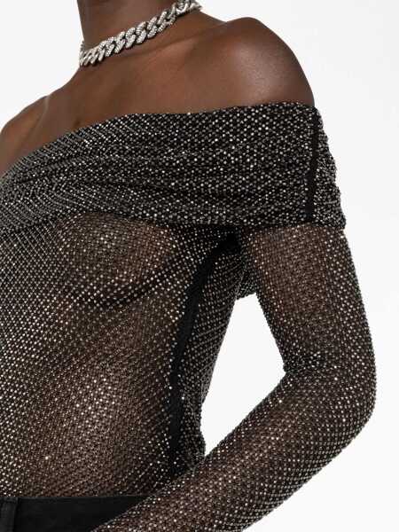 Topuri Self-Portrait Self-Portrait Top Black Femei (BM 10797112) 3