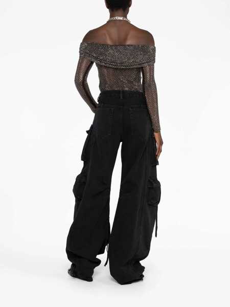 Topuri Self-Portrait Self-Portrait Top Black Femei (BM 10797112) 4