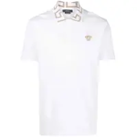 Tricouri Polo Versace 'Greca' Polo Shirt Barbati