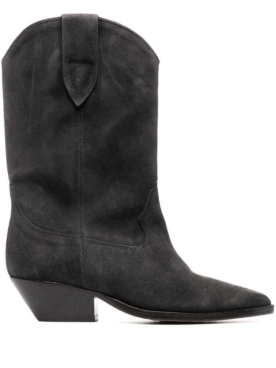 Isabel Marant ISABEL MARANT Duerto leather ankle boots BLACK