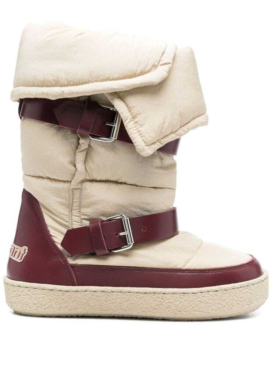 Isabel Marant ISABEL MARANT Zenora snow boots Beige