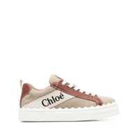 Sneakers CHLOÉ Lauren leather sneakers Femei