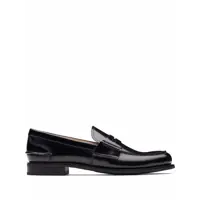 Mocasini Church'S Black Leather Pembrey W5 Loafers Femei