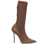 GEDEBE Gedebe Crystal Embellishment Heel Boots BROWN