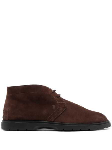 Bocanci TODS TodS Suede Boots BROWN Barbati (BM 10800613) 1