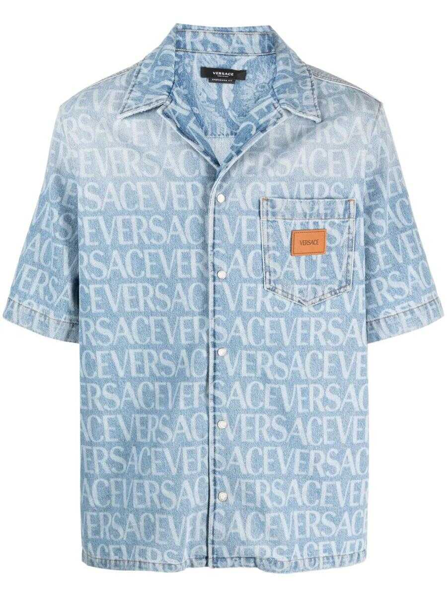 Versace Versace Shirts CLEAR BLUE